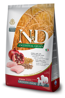 Farmina N&D Natural & Delicious Ancestral Grain Chicken & Pomegranate Medium & Maxi Senior Dry Dog Food
