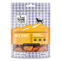 I And Love And You Nice Jerky Grain Free Chicken & Duck Dog Treats