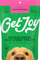 Get Joy Support 100% Beef Liver Freeze Dried Dog Treats