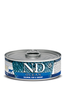Farmina N&D Ocean Feline Salmon, Cod & Shrimp Stew
