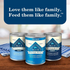 Blue Buffalo Homestyle Recipe Adult Beef Dinner with Garden Vegetables Canned Dog Food