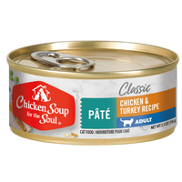 Chicken Soup Adult Cat Chicken & Turkey Pate Can Cat Food