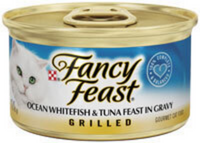 Fancy Feast Grilled Ocean Whitefish and Tuna Wet Cat Food