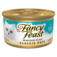 Fancy Feast Classic Pate Seafood Wet Cat Food