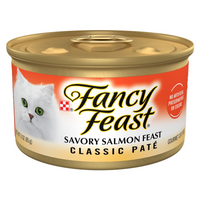 Fancy Feast Classic Pate Savory Salmon Wet Cat Food