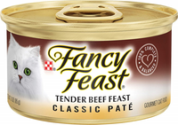 Fancy Feast Classic Pate Tender Beef Wet Cat Food