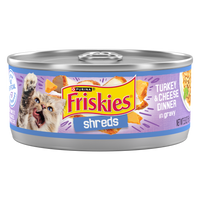 Purina Friskies Savory Shreds Turkey And Cheese Wet Cat Food