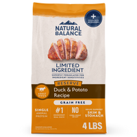 Natural Balance Limited Ingredient Reserve Grain Free Dry Dog Food, Duck & Potato Recipe