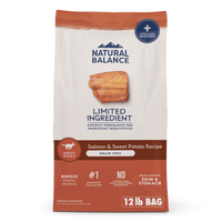 Natural Balance Limited Ingredient Grain Free Salmon & Sweet Potato Recipe Dry Dog Food
