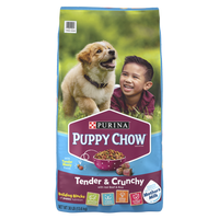Purina Puppy Chow Tender and Crunchy Beef Recipe Dry Dog Food