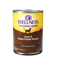 Wellness Complete Health Natural Duck and Sweet Potato Recipe Wet Canned Dog Food
