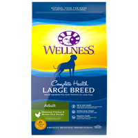 Wellness Complete Health Natural Large Breed Adult Chicken and Brown Rice Recipe Dry Dog Food
