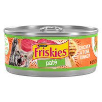 Friskies Pate Chicken and Tuna Dinner Wet Cat Food