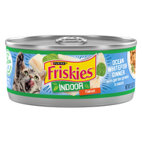 Friskies Indoor Flaked Ocean Whitefish Wet Cat Food