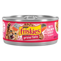 Friskies Prime Filets Salmon & Beef in Sauce Wet Cat Food