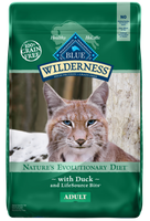 Blue Buffalo Wilderness High-Protein Grain-Free Adult Duck Recipe Dry Cat Food