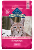 Blue Buffalo Wilderness High-Protein Grain-Free Adult Salmon Recipe Dry Cat Food