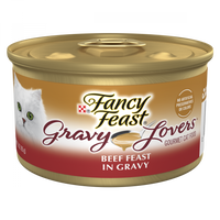 Fancy Feast Gravy Lover Beef Wet Cat Food