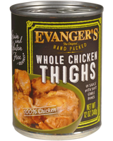 Evanger's Super Premium Hand-Packed Whole Chicken Thighs Canned Dog Food