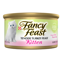 Purina Fancy Feast Tender Turkey Feast Wet Kitten Food
