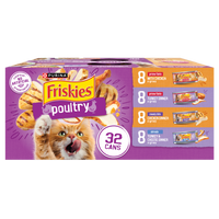 Friskies Poultry with Gravy Variety Pack Wet Cat Food