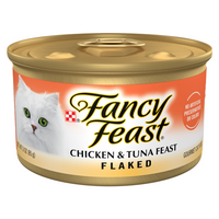Fancy Feast Flaked Chicken and Tuna Wet Cat Food