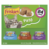 Purina Friskies Classic Pate Variety Pack Canned Cat Food