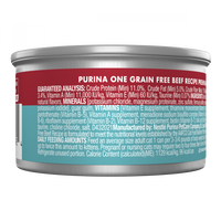 One Grain Free Premium Pate Beef Wet Cat Food