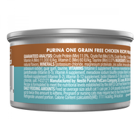 Purina One Grain Free Chicken Pate Wet Cat Food