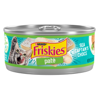 Friskies Pate Sea Captains Choice Wet Cat Food