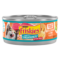 Friskies Tasty Treasures Gravy Chicken Tuna and Scallop Wet Cat Food
