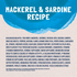 Natural Balance Original Ultra Platefulls Wet Cat Food, Mackerel & Sardine Morsels in Gravy Recipe
