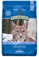 Blue Buffalo Wilderness High-Protein Grain-Free Indoor Adult Chicken Recipe Dry Cat Food