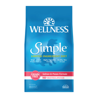 Wellness Simple Grain Free Natural Limited Ingredient Diet Salmon and Potato Recipe Dry Dog Food