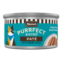 Merrick Purrfect Bistro Grain Free Duck Pate Adult Wet Cat Food