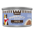 Merrick Purrfect Bistro Grain Free Premium Soft Canned Pate Adult Wet Cat Food, High Protein Tuna Recipe