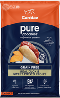 Canidae Pure Farm To Bowl Cage-Free Duck & Sweet Potato Recipe Dog Food