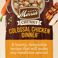 Merrick Grain Free Chunky Colossal Chicken Dinner Adult Wet Dog Food