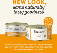 Applaws Natural Chicken Breast with Cheese in Broth Can Cat Food