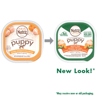 Nutro Puppy Tender Chicken & Rice Recipe Cuts In Gravy Dog Food Trays
