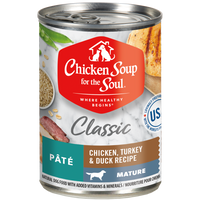 Chicken Soup Mature Chicken, Turkey & Duck Recipe Canned Dog Food