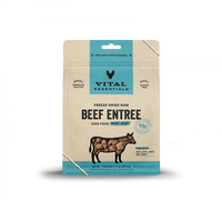 Vital Essentials Freeze Dried Grain Free Beef Mini Nibs Entree for Dogs Food