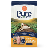 Canidae Pure Farm To Bowl Senior Free-Range Chicken, Sweet Potato & Garbanzo Bean Recipe Dog Food