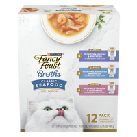 Purina Fancy Feast Classic Broths Variety Pack Wet Cat Food