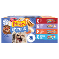Purina Friskies Shreds Variety Pack Wet Cat Food