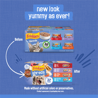 Purina Friskies Shreds Variety Pack Wet Cat Food