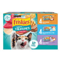 Purina Friskies Tasty Treasures Variety Pack Wet Cat Food