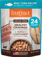 Instinct Healthy Cravings Grain Free Tuna Wet Cat Food Topper