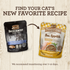 Merrick Backcountry Grain Free Gluten Free Premium High Protein Wet Cat Food, Chicken Recipe Cuts With Gravy