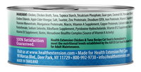 Health Extension Grain Free Chicken and Tuna Wet Cat Food